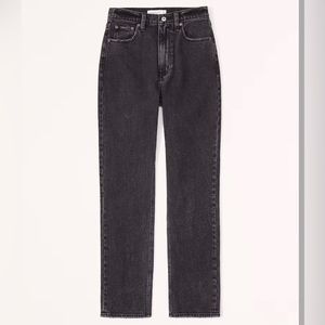 Abercrombie Curve Love Ultra High Rise Ankle Jean